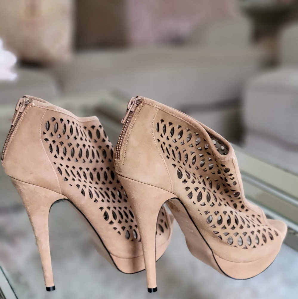 Aldo Tan Platform Stillettos
